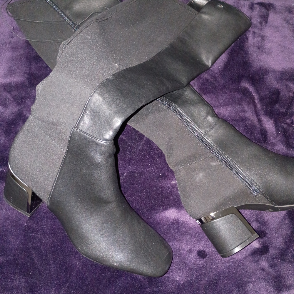 DKNY Black Heeled Boots
